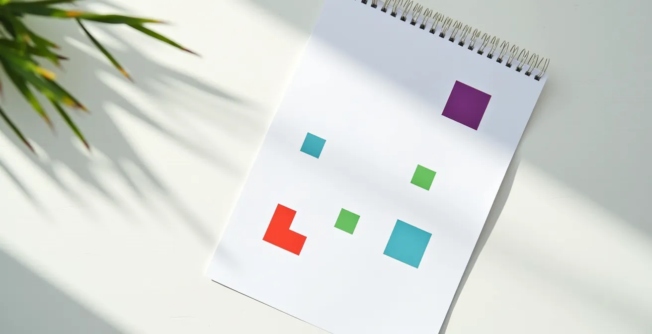 Un calendrier avec des icônes colorées représentant la rotation des abonnements streaming